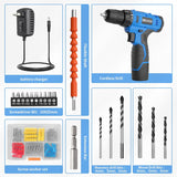 Load image into Gallery viewer, 12V Cordless Drill/Driver Set Blue