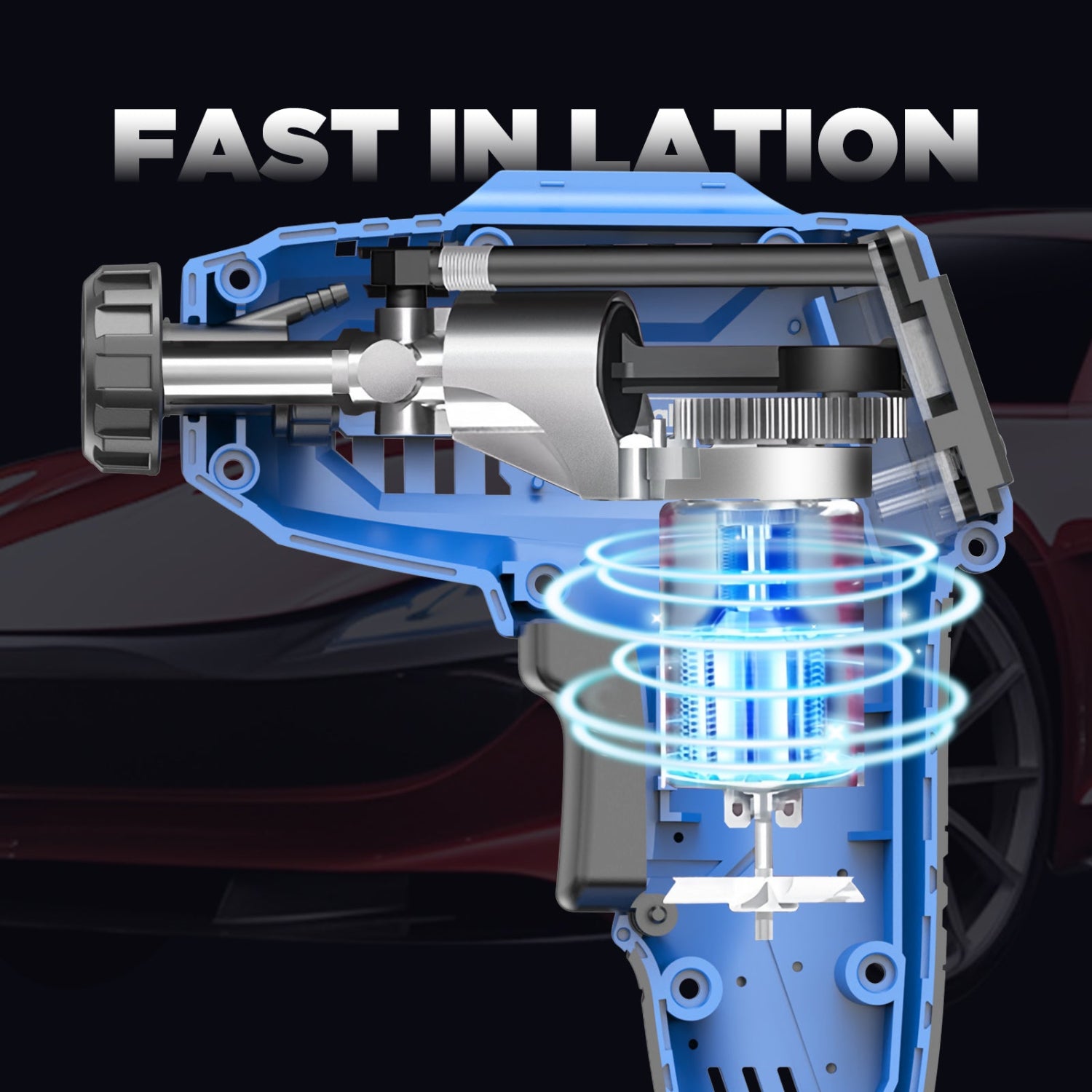 Fadakwalt air pump motor operating status, low noise and high efficiency